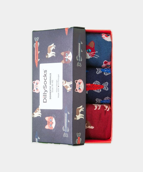 dilly socks Notre coffrets cadeaux: Domestic Animals