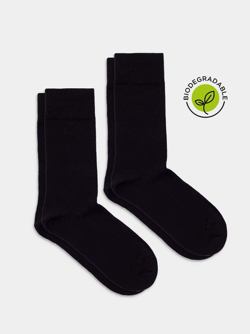 dilly socks Notre jeux de chaussettes: D-Compose Night Black (pack de 2)
