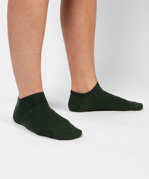 Dilly Socks Notre Jeux De Chaussettes: Short Olive Green (pack De 3)