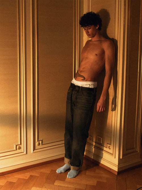 Dilly Socks Notre Jeux De Chaussettes: Smooth Baby Blue (pack De 3)