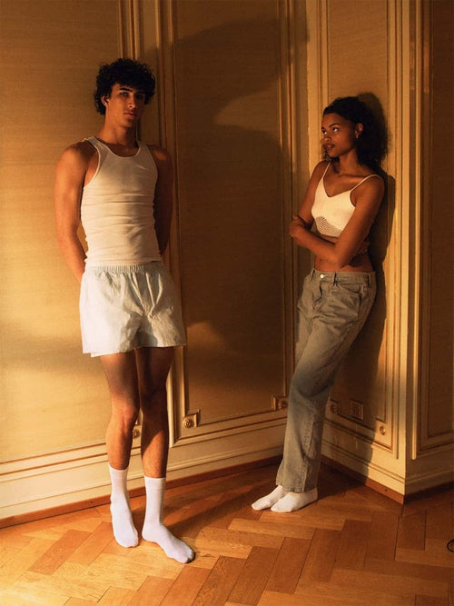 Dilly Socks Notre Jeux De Chaussettes: Smooth Snow White (pack De 3)