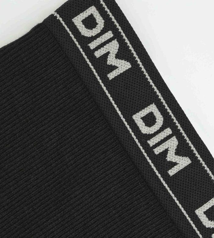 Dim Boxer Garçon En Coton Modal Côtelée Noir Dim Icons