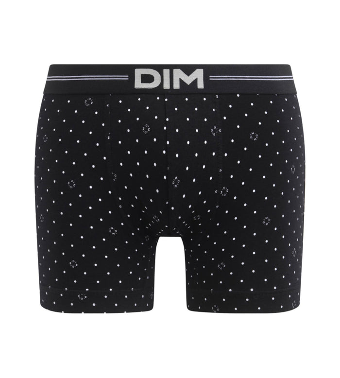 Dim Boxer Homme En Coton Modal à Motif Logomania Noir Dim Icons Essentiel