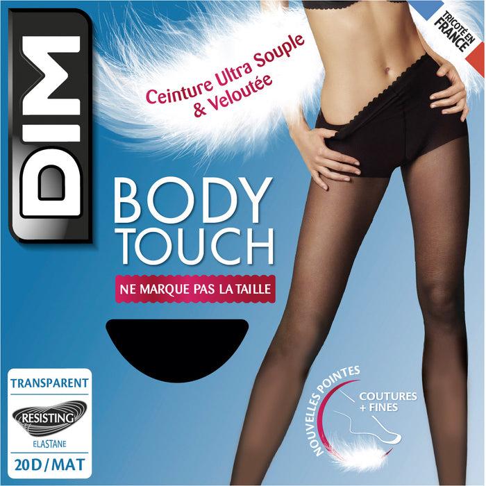 Dim Collant Voile Transparent Noir Body Touch Dim 17D