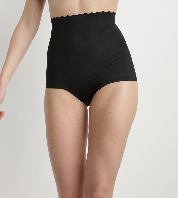 dim Culotte effet sculptant taille haute 3 en 1 noire Beauty Lift