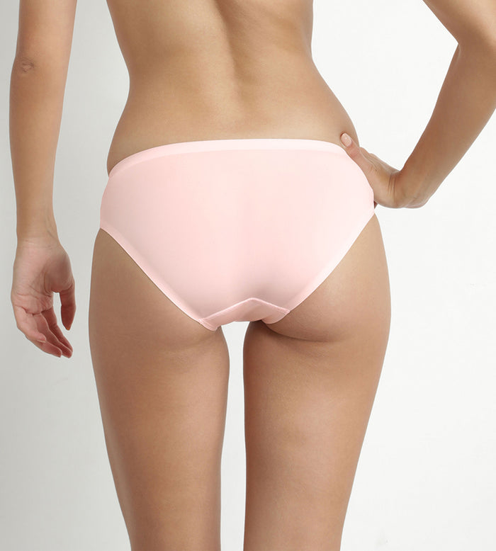 Dim Culotte En Microfibre Rose Ballerine InvisiFree De Dim
