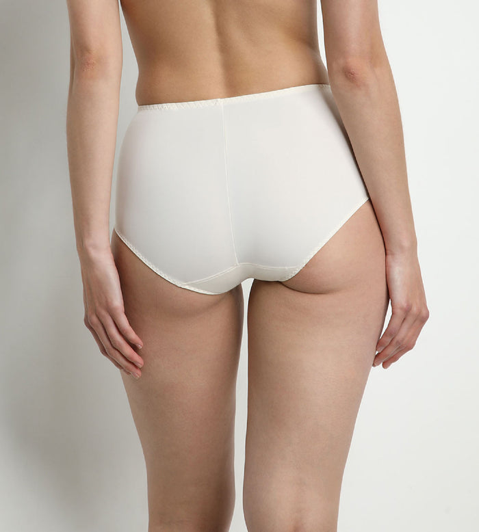 Dim Culotte Ventre Plat Taille Haute Nacre Dim Silhouette Essentiel