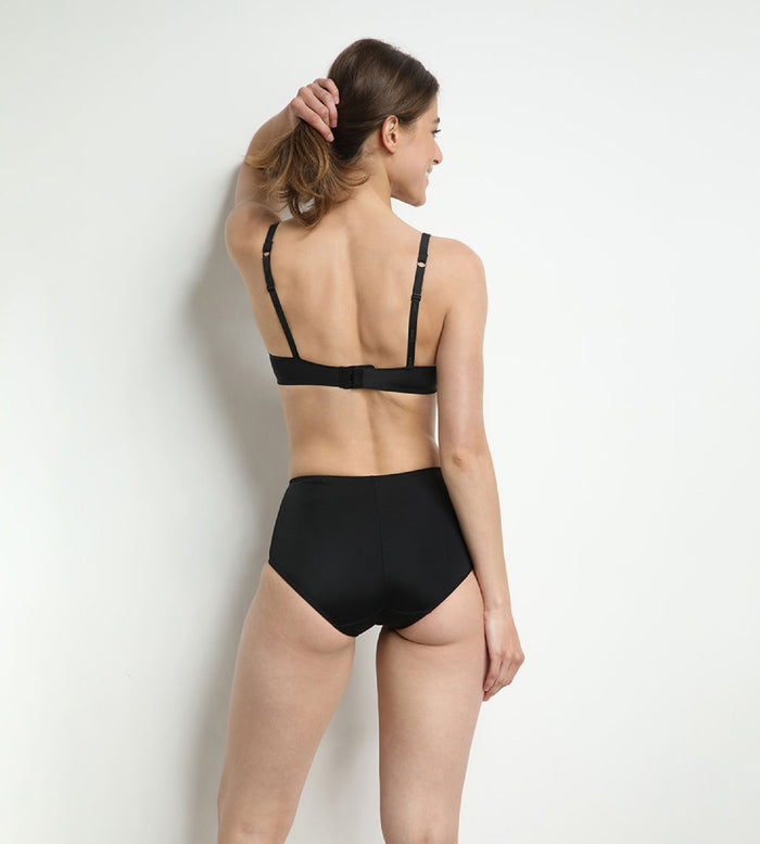 Dim Culotte Ventre Plat Taille Haute Noir Dim Silhouette Essentiel