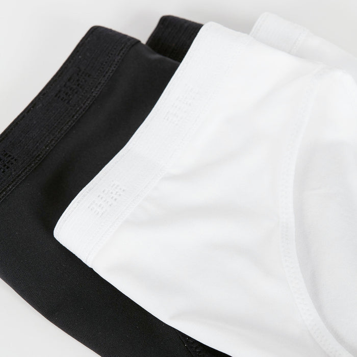 Dim Lot De 2 Culottes Fille Blanches - Pocket Micro