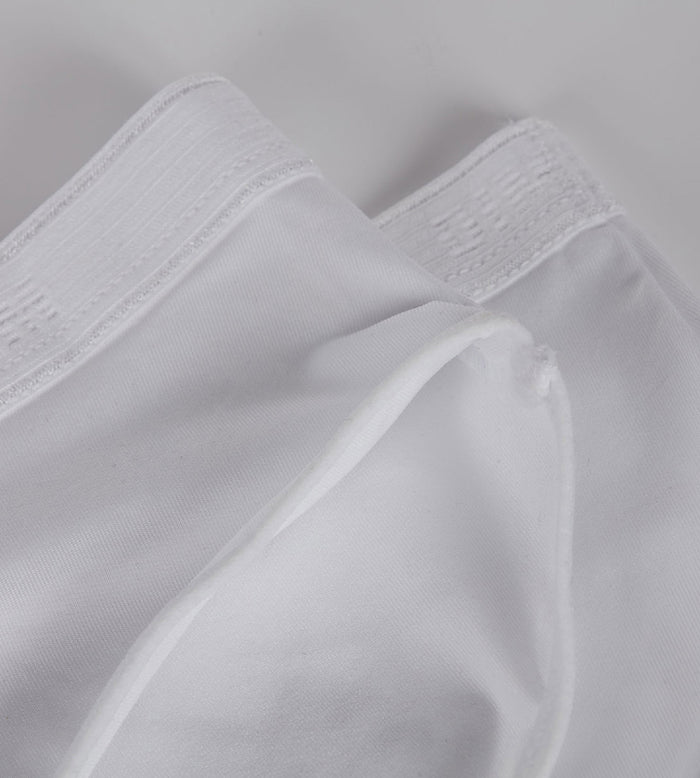 Dim Lot De 2 Shorties Fille Blancs - Pocket Micro