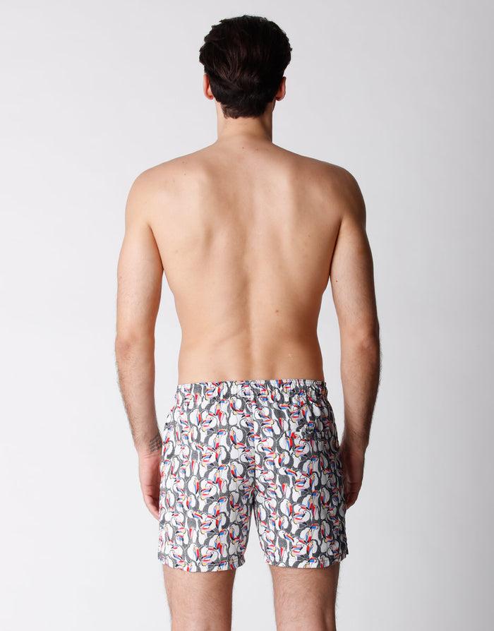 Dim Maillot De Bain Pour Homme Imprimé Toucan