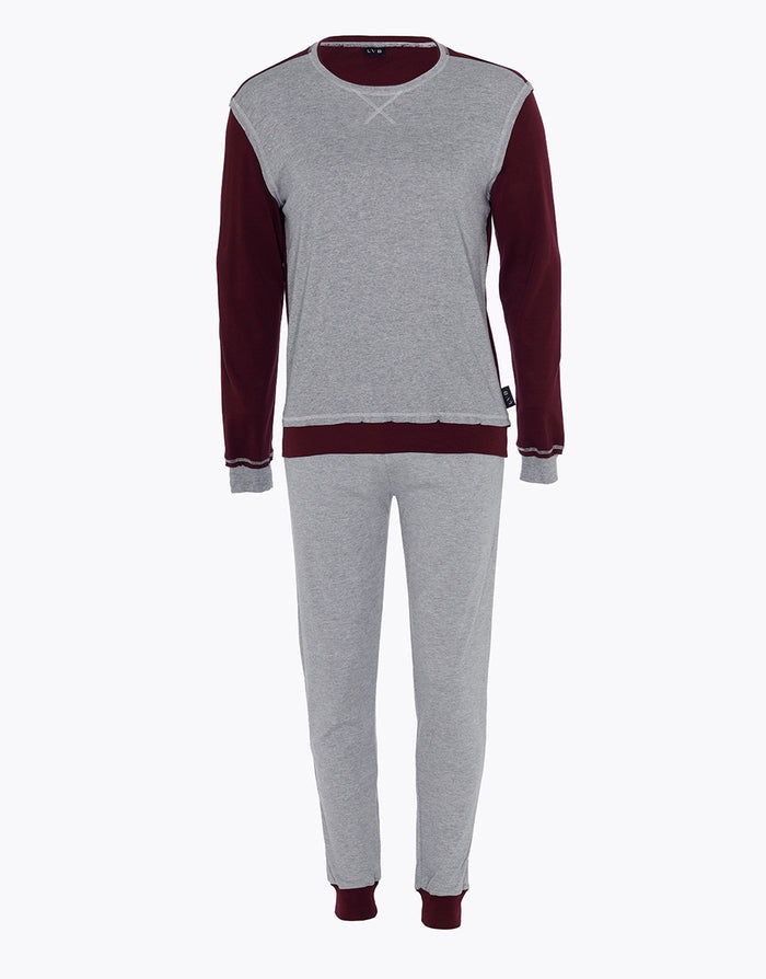 Dim Pyjama Long Gris Homme