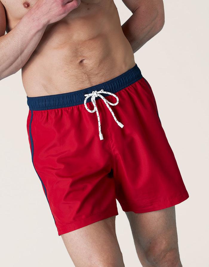 Dim Short De Bain Rouge Pour Homme