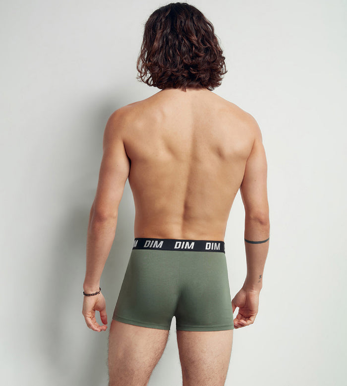 Dim Lot De 2 Boxers Homme à Thermorégulation Active Vert Regul Activ