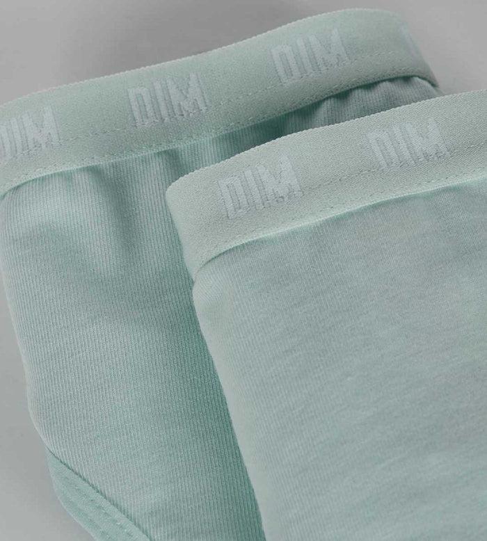 Dim Lot De 2 Culottes Filles En Coton Bio Bleu Pastel Dim Skin Care