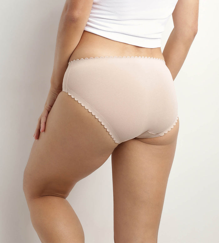 Dim Lot De 2 Slips Femme En Coton Stretch Chair Et Noir Body Touch Easy