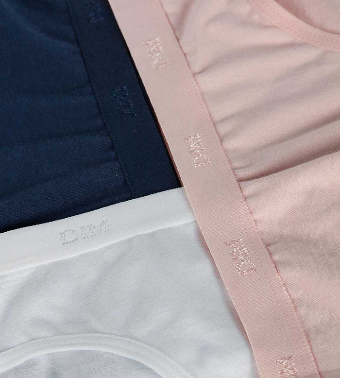 Dim Lot De 3 Culottes Fille En Coton Stretch Clochette Bleu Les Pockets