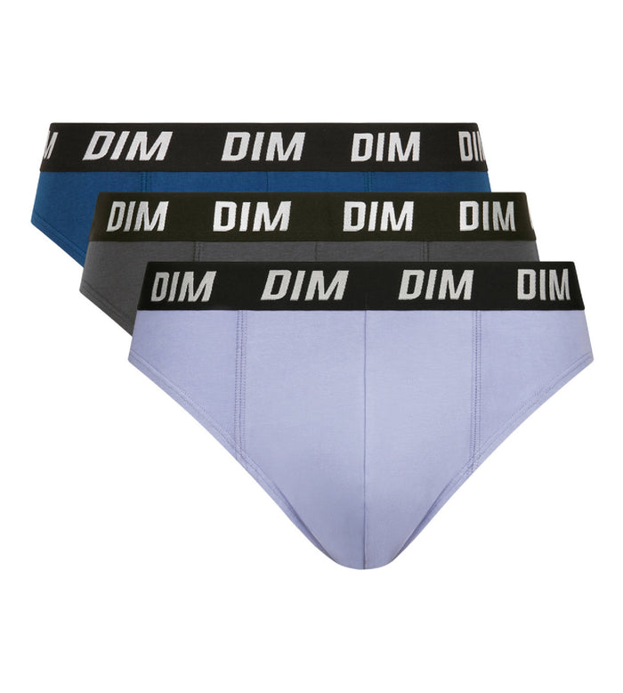 Dim Lot De 3 Slips Homme à Thermorégulation Active Bleu Regul Activ