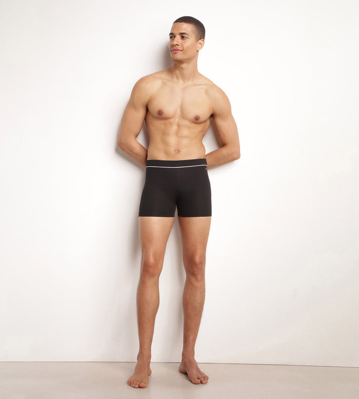 Dim Maillot De Bain Homme En Microfibre Noire Dim Move