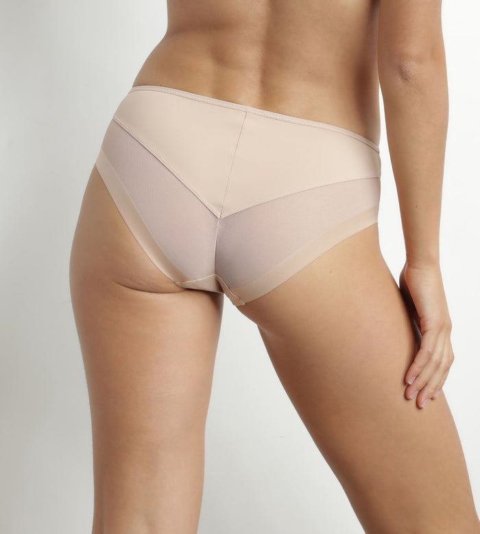 Dim Slip Femme En Microfibre Et Tulle New Skin Generous De Dim