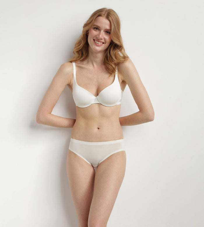 Dim Soutien-gorge Corbeille Ampliforme Nacre InvisiFree De Dim