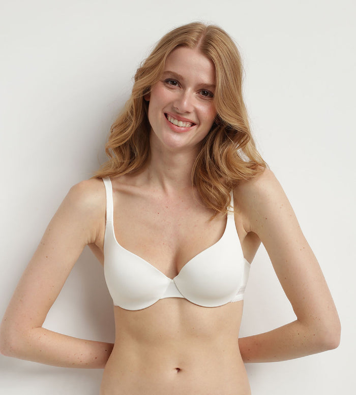 dim Soutien-gorge corbeille ampliforme nacre InvisiFree de Dim