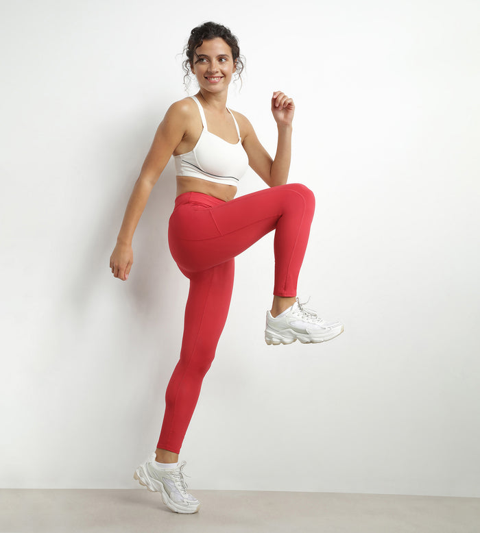 Dim Soutien-gorge De Sport En Microfibre Sculptante Écru Dim Move