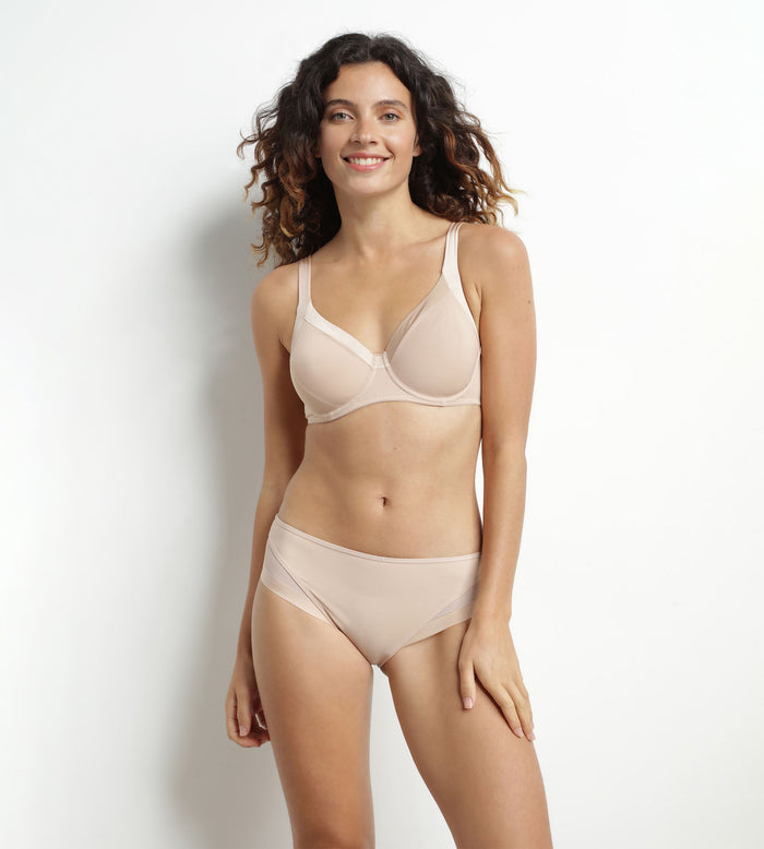 Dim Soutien-gorge Emboitant Avec Armatures New Skin Generous Invisible Dim