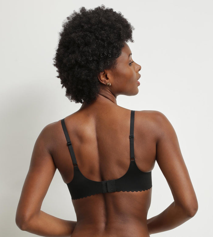 Dim Soutien-gorge Foulard à Armatures En Microfibre Noir Dim Body Touch