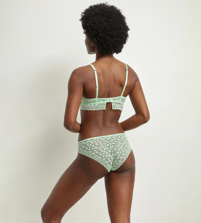 Dim Soutien-gorge Triangle En Dentelle Florale Vert D’Eau Daisy Lace