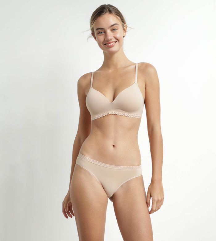 Dim Soutien-gorge Triangle Paddé Sans Armatures Nude Daily Micro