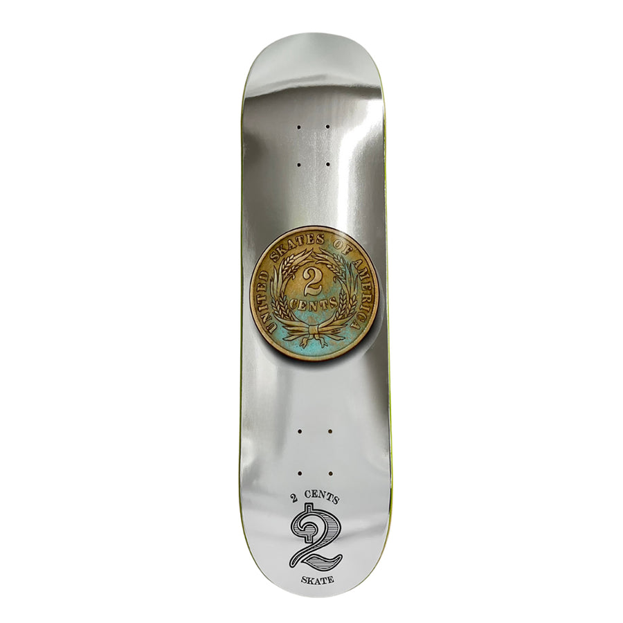 dime 2 Cents United Skates of America Team Deck 8.25