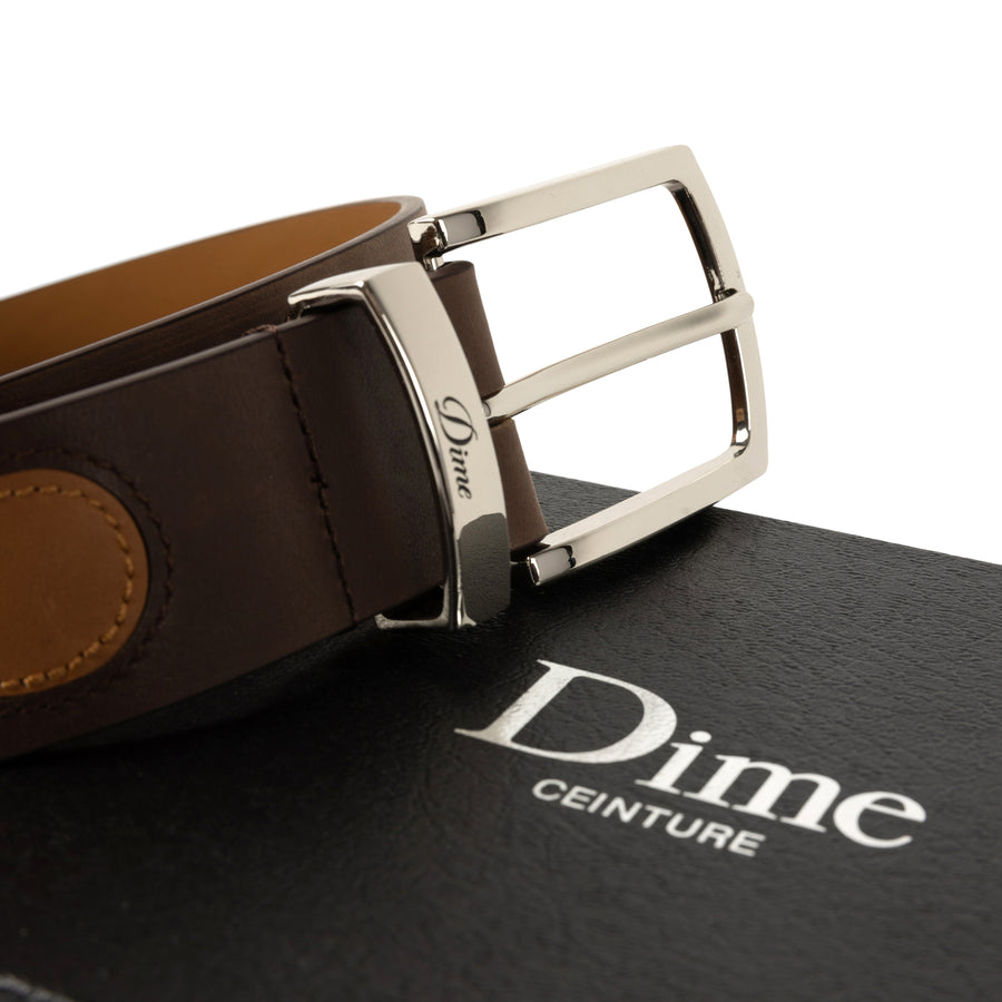 Dime Ceinture Premium Leather Brown