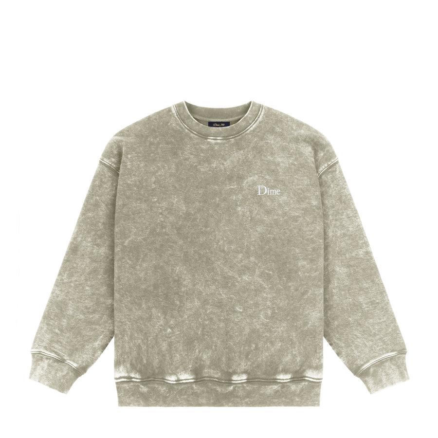 Dime Crewneck Classic French Terry Faded Cement