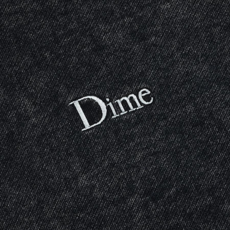 Dime Hoodie Classic French Terry Faded Black
