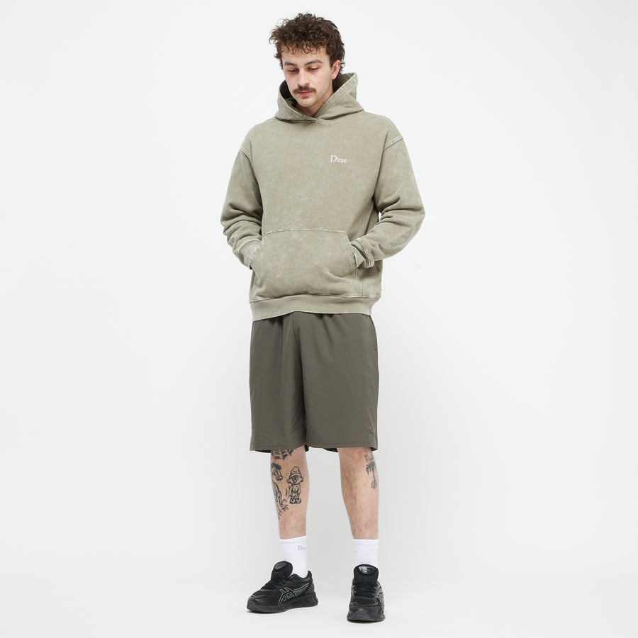 Dime Hoodie Classic French Terry Faded Cement