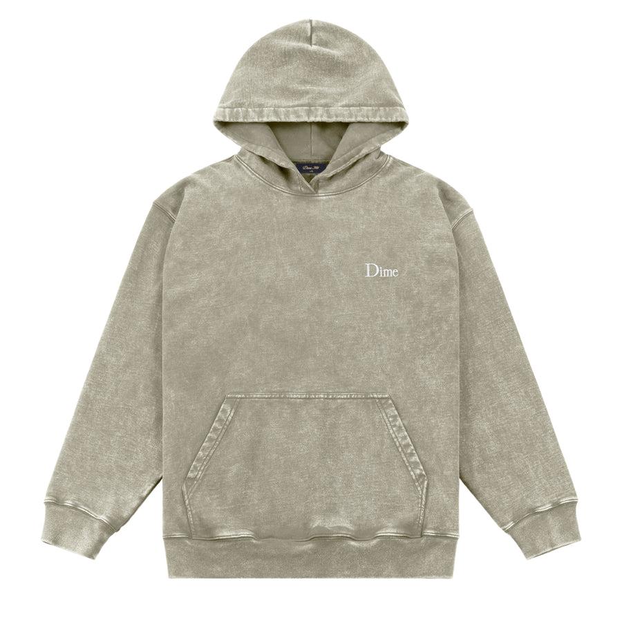 Dime Hoodie Classic French Terry Faded Cement