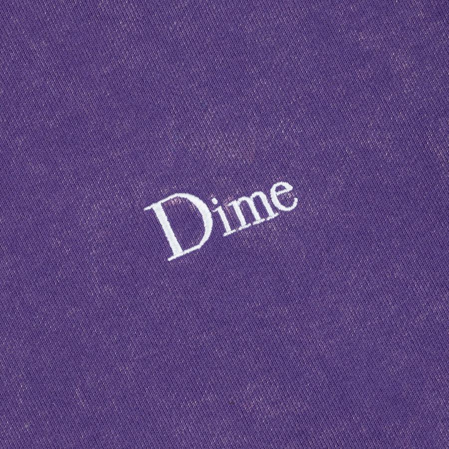 Dime Hoodie Classic French Terry Faded Iris