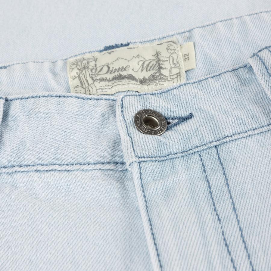 Dime Pantalon Classic Baggy Denim Light Washed