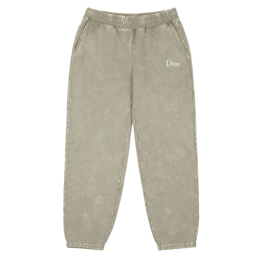 Dime Pantalon Classic French Terry Faded Cement