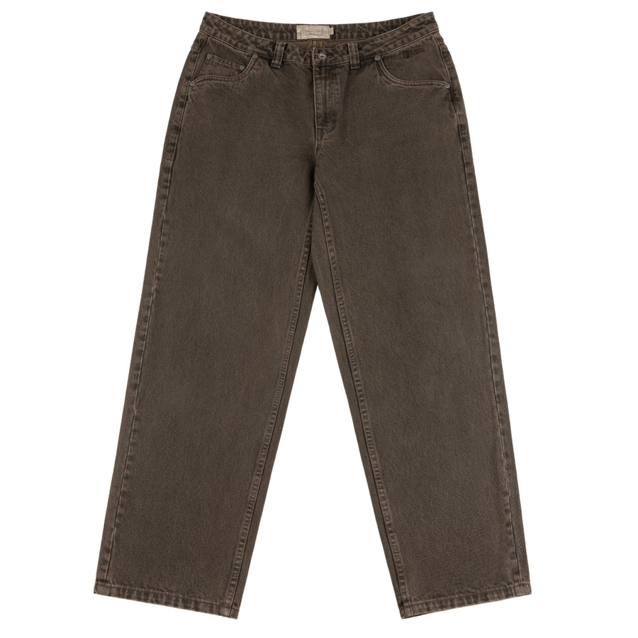 Dime Pantalon Classic Relaxed Denim Faded Brown
