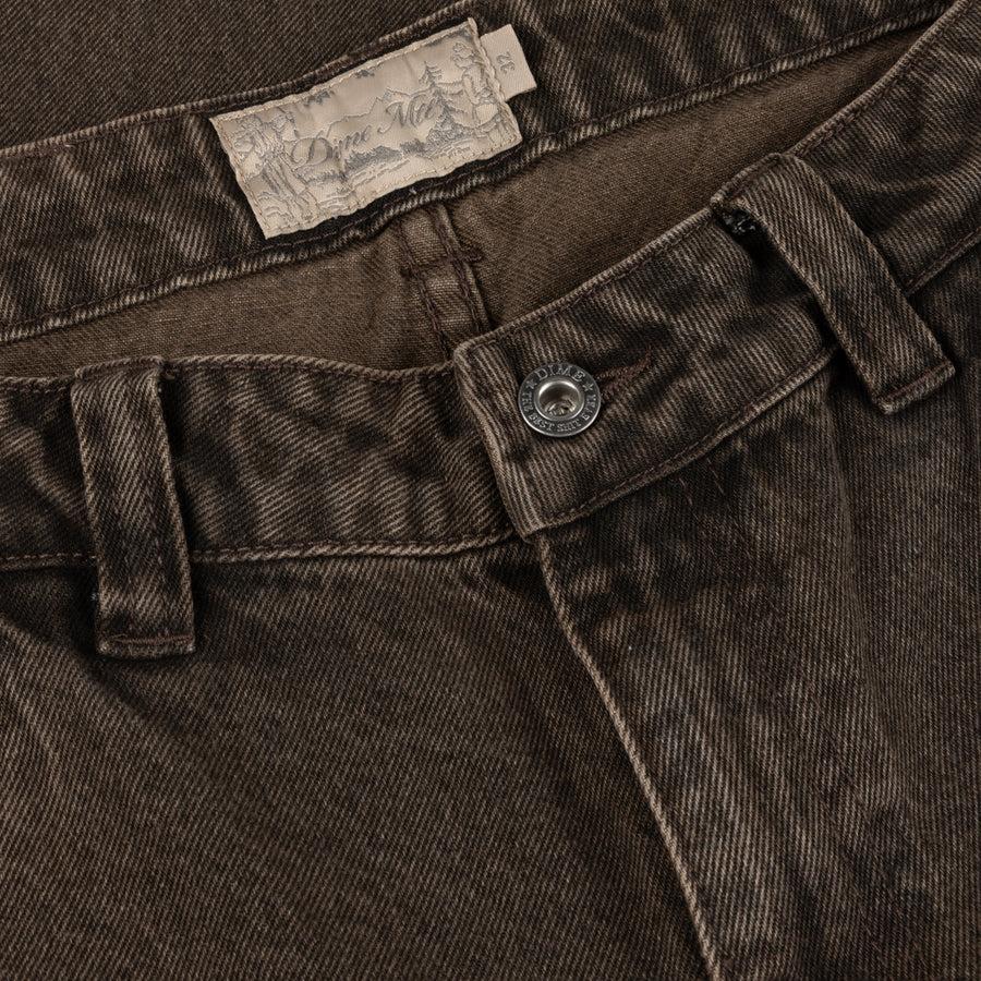 Dime Pantalon Classic Relaxed Denim Faded Brown
