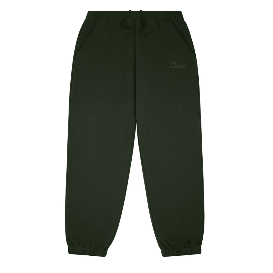 Dime Pantalon Classic Small Logo Forest Green