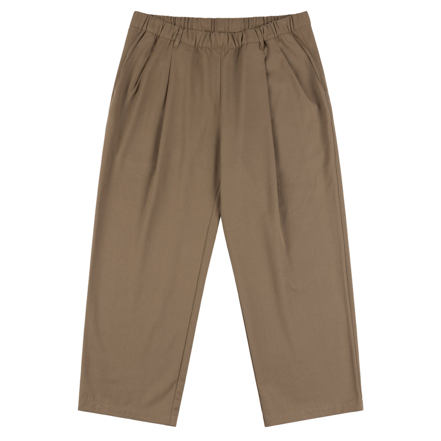 Dime Pantalon Pleated Twill Camel