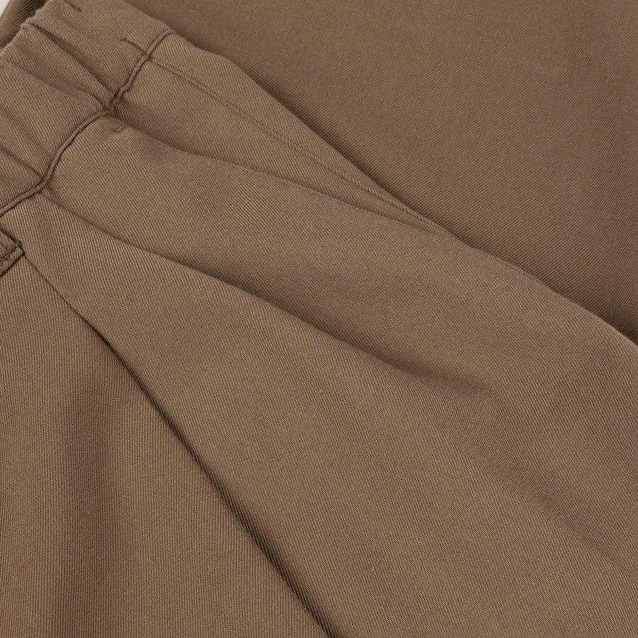 Dime Pantalon Pleated Twill Camel