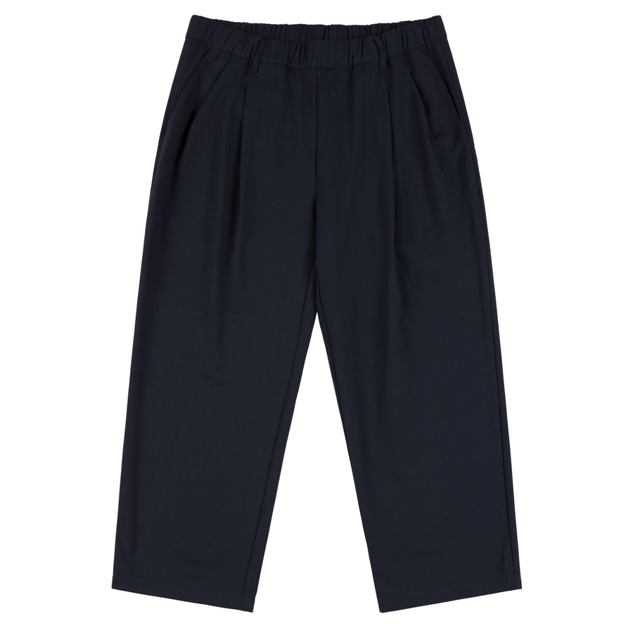 Dime Pantalon Pleated Twill Charcoal Blue