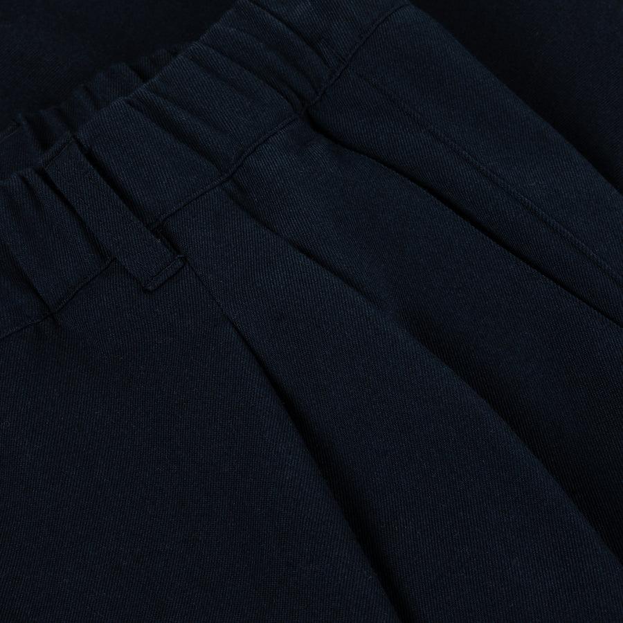 Dime Pantalon Pleated Twill Charcoal Blue