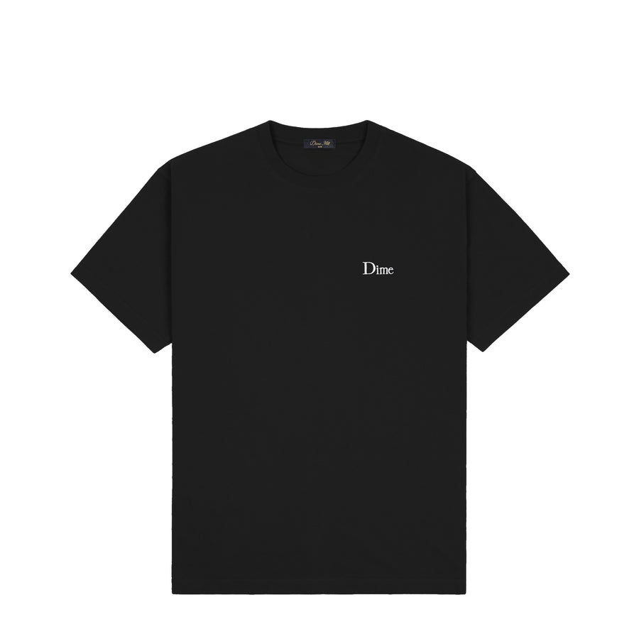 Dime T-Shirt Classic Small Logo Black