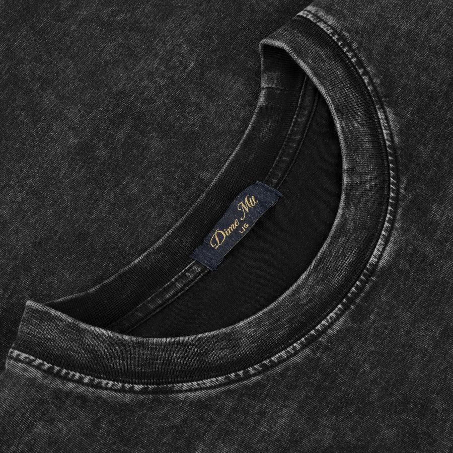 Dime T-Shirt Classic Small Logo Faded Black