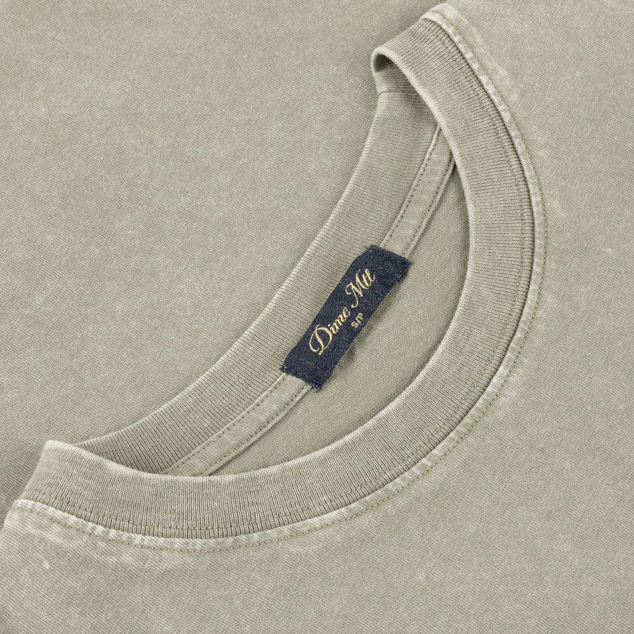 Dime T-Shirt Classic Small Logo Faded Cement
